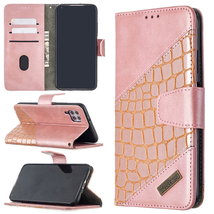 Funda de cuero PU con tapa horizontal y textura de cocodrilo a juego con billetera, soporte y ranuras para tarjetas, For Xiaomi Mi CC9 Pro, For Huawei P40 Lite, For Samsung Galaxy A20e, For Samsung Galaxy A81, For Samsung Galaxy S20+