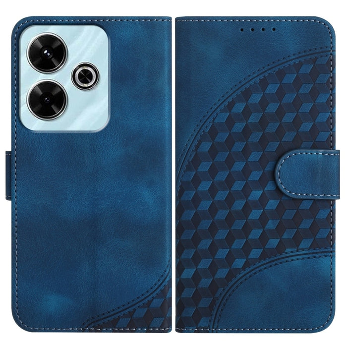 YX0060 Funda de cuero para teléfono con diseño de cabeza de elefante en relieve y cordón, For Redmi Note 14 4G 164.84mm, For Redmi Turbo 4 / Poco X7 Pro, For Redmi Note 14 Pro 4G, For Redmi Note 14 4G 163.25mm, For Redmi Note 14 5G                     ...