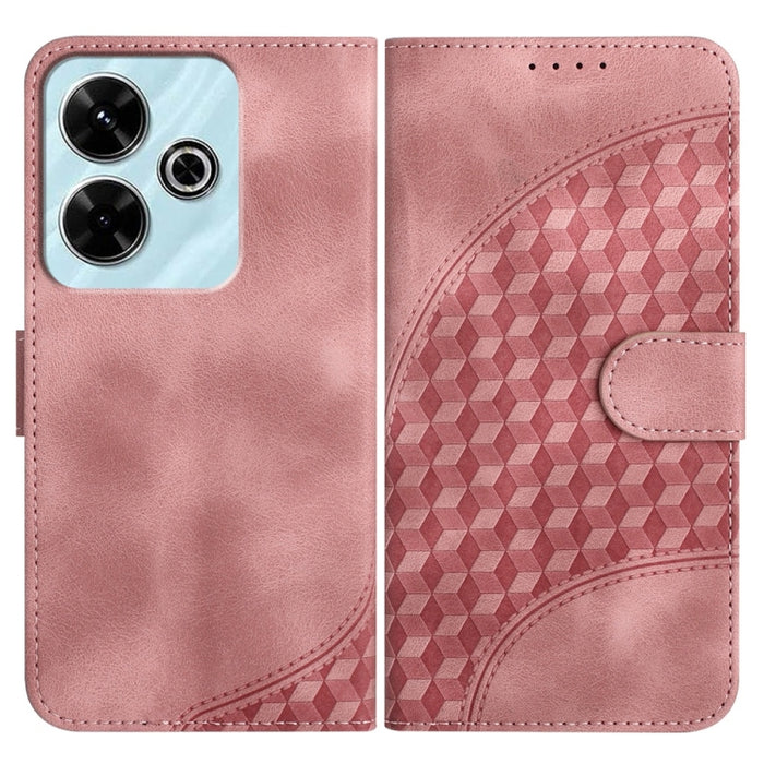 YX0060 Funda de cuero para teléfono con diseño de cabeza de elefante en relieve y cordón, For Redmi Note 14 4G 164.84mm, For Redmi Turbo 4 / Poco X7 Pro, For Redmi Note 14 Pro 4G, For Redmi Note 14 4G 163.25mm, For Redmi Note 14 5G                     ...