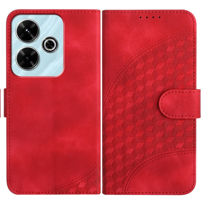 YX0060 Funda de cuero para teléfono con diseño de cabeza de elefante en relieve y cordón, For Redmi Note 14 4G 164.84mm, For Redmi Turbo 4 / Poco X7 Pro, For Redmi Note 14 Pro 4G, For Redmi Note 14 4G 163.25mm, For Redmi Note 14 5G                     ...