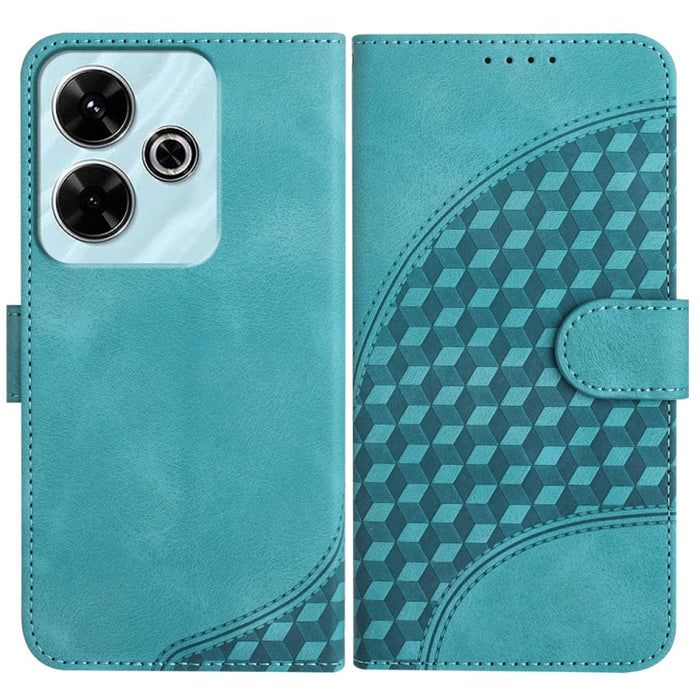 YX0060 Funda de cuero para teléfono con diseño de cabeza de elefante en relieve y cordón, For Redmi Note 14 4G 164.84mm, For Redmi Turbo 4 / Poco X7 Pro, For Redmi Note 14 Pro 4G, For Redmi Note 14 4G 163.25mm, For Redmi Note 14 5G                     ...