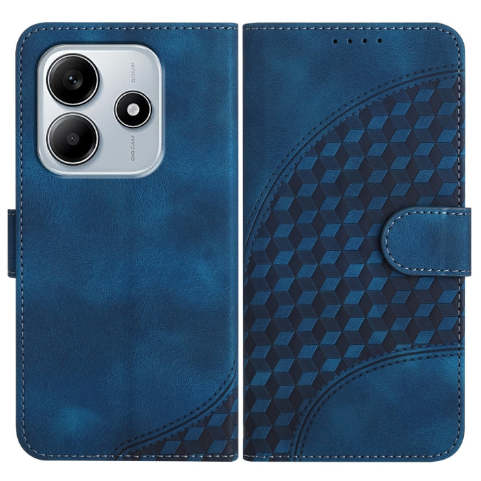 YX0060 Funda de cuero para teléfono con diseño de cabeza de elefante en relieve y cordón, For Redmi Note 14 4G 164.84mm, For Redmi Turbo 4 / Poco X7 Pro, For Redmi Note 14 Pro 4G, For Redmi Note 14 4G 163.25mm, For Redmi Note 14 5G                     ...