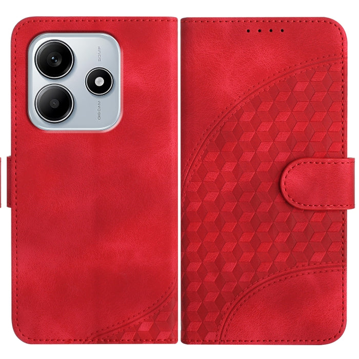 YX0060 Funda de cuero para teléfono con diseño de cabeza de elefante en relieve y cordón, For Redmi Note 14 4G 164.84mm, For Redmi Turbo 4 / Poco X7 Pro, For Redmi Note 14 Pro 4G, For Redmi Note 14 4G 163.25mm, For Redmi Note 14 5G                     ...