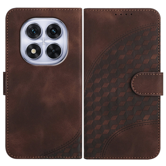 YX0060 Funda de cuero para teléfono con diseño de cabeza de elefante en relieve y cordón, For Redmi Note 14 4G 164.84mm, For Redmi Turbo 4 / Poco X7 Pro, For Redmi Note 14 Pro 4G, For Redmi Note 14 4G 163.25mm, For Redmi Note 14 5G                     ...