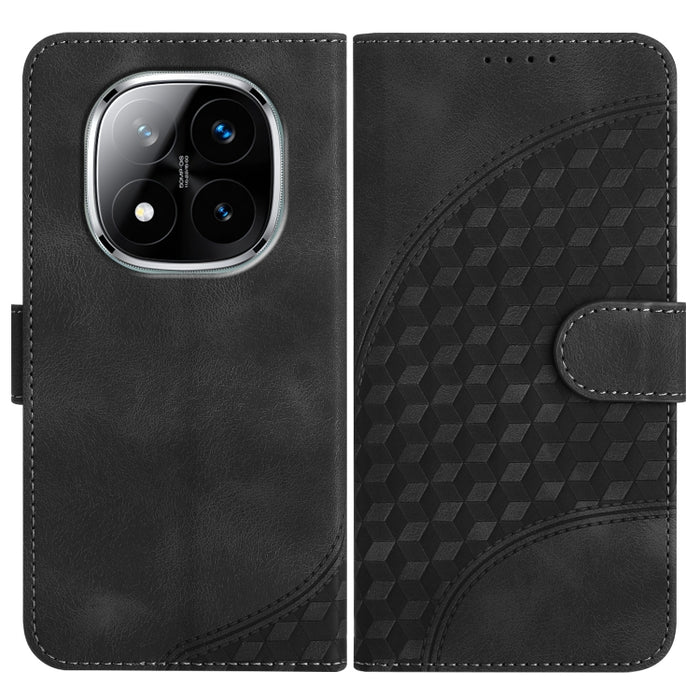 YX0060 Funda de cuero para teléfono con diseño de cabeza de elefante en relieve y cordón, For Redmi Note 14 4G 164.84mm, For Redmi Turbo 4 / Poco X7 Pro, For Redmi Note 14 Pro 4G, For Redmi Note 14 4G 163.25mm, For Redmi Note 14 5G                     ...