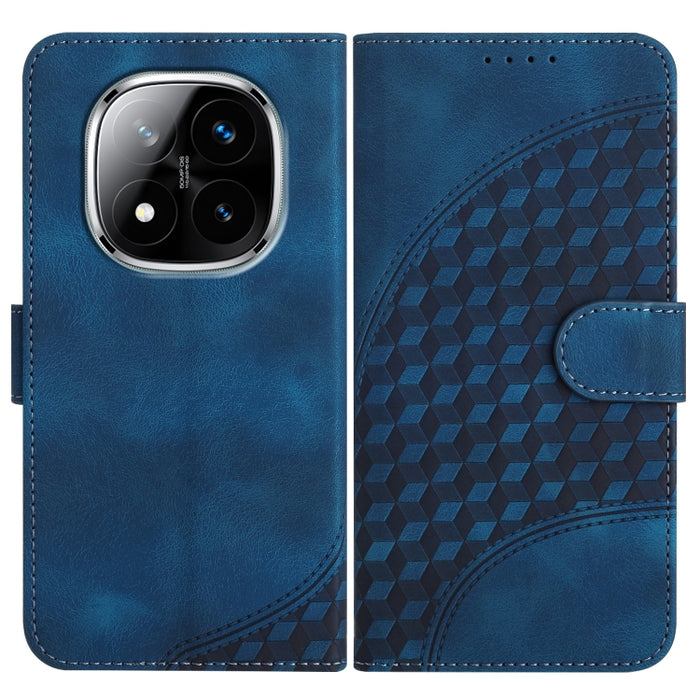 YX0060 Funda de cuero para teléfono con diseño de cabeza de elefante en relieve y cordón, For Redmi Note 14 4G 164.84mm, For Redmi Turbo 4 / Poco X7 Pro, For Redmi Note 14 Pro 4G, For Redmi Note 14 4G 163.25mm, For Redmi Note 14 5G                     ...