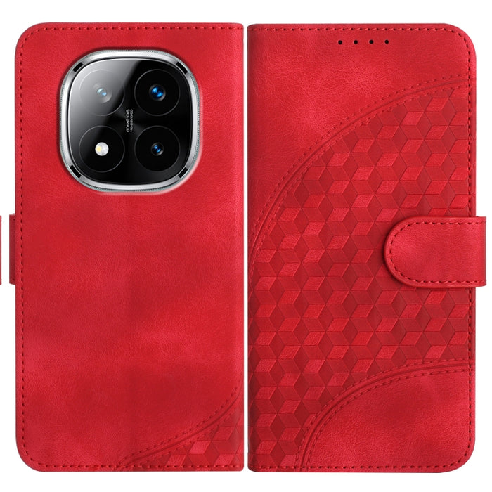 YX0060 Funda de cuero para teléfono con diseño de cabeza de elefante en relieve y cordón, For Redmi Note 14 4G 164.84mm, For Redmi Turbo 4 / Poco X7 Pro, For Redmi Note 14 Pro 4G, For Redmi Note 14 4G 163.25mm, For Redmi Note 14 5G                     ...