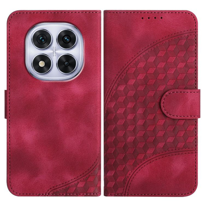 YX0060 Funda de cuero para teléfono con diseño de cabeza de elefante en relieve y cordón, For Redmi Note 14 4G 164.84mm, For Redmi Turbo 4 / Poco X7 Pro, For Redmi Note 14 Pro 4G, For Redmi Note 14 4G 163.25mm, For Redmi Note 14 5G                     ...