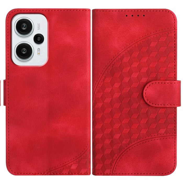 YX0060 Funda de cuero para teléfono con diseño de cabeza de elefante en relieve y cordón, For Redmi Note 14 4G 164.84mm, For Redmi Turbo 4 / Poco X7 Pro, For Redmi Note 14 Pro 4G, For Redmi Note 14 4G 163.25mm, For Redmi Note 14 5G                     ...