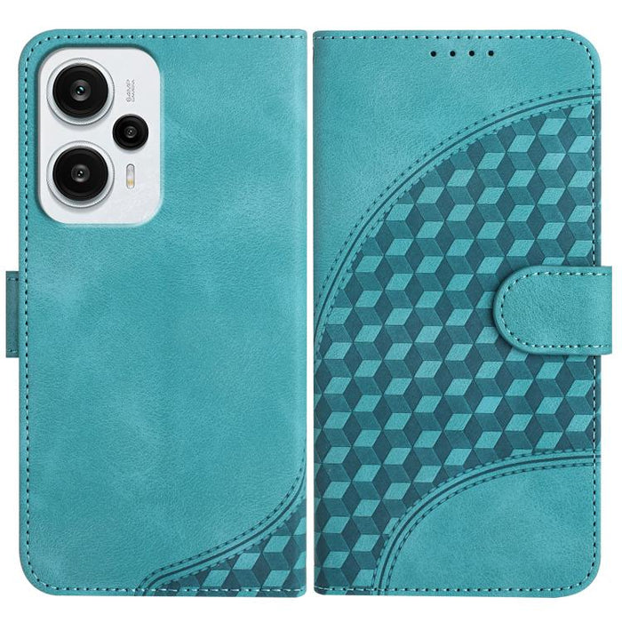 YX0060 Funda de cuero para teléfono con diseño de cabeza de elefante en relieve y cordón, For Redmi Note 14 4G 164.84mm, For Redmi Turbo 4 / Poco X7 Pro, For Redmi Note 14 Pro 4G, For Redmi Note 14 4G 163.25mm, For Redmi Note 14 5G                     ...