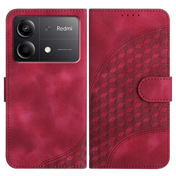 YX0060 Funda de cuero para teléfono con diseño de cabeza de elefante en relieve y cordón, For Redmi Note 14 4G 164.84mm, For Redmi Turbo 4 / Poco X7 Pro, For Redmi Note 14 Pro 4G, For Redmi Note 14 4G 163.25mm, For Redmi Note 14 5G                     ...