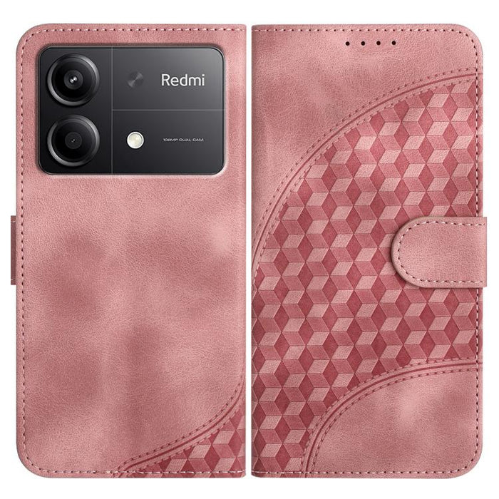 YX0060 Funda de cuero para teléfono con diseño de cabeza de elefante en relieve y cordón, For Redmi Note 14 4G 164.84mm, For Redmi Turbo 4 / Poco X7 Pro, For Redmi Note 14 Pro 4G, For Redmi Note 14 4G 163.25mm, For Redmi Note 14 5G                     ...