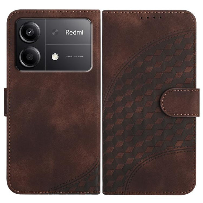 YX0060 Funda de cuero para teléfono con diseño de cabeza de elefante en relieve y cordón, For Redmi Note 14 4G 164.84mm, For Redmi Turbo 4 / Poco X7 Pro, For Redmi Note 14 Pro 4G, For Redmi Note 14 4G 163.25mm, For Redmi Note 14 5G                     ...