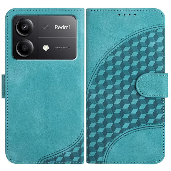 YX0060 Funda de cuero para teléfono con diseño de cabeza de elefante en relieve y cordón, For Redmi Note 14 4G 164.84mm, For Redmi Turbo 4 / Poco X7 Pro, For Redmi Note 14 Pro 4G, For Redmi Note 14 4G 163.25mm, For Redmi Note 14 5G                     ...