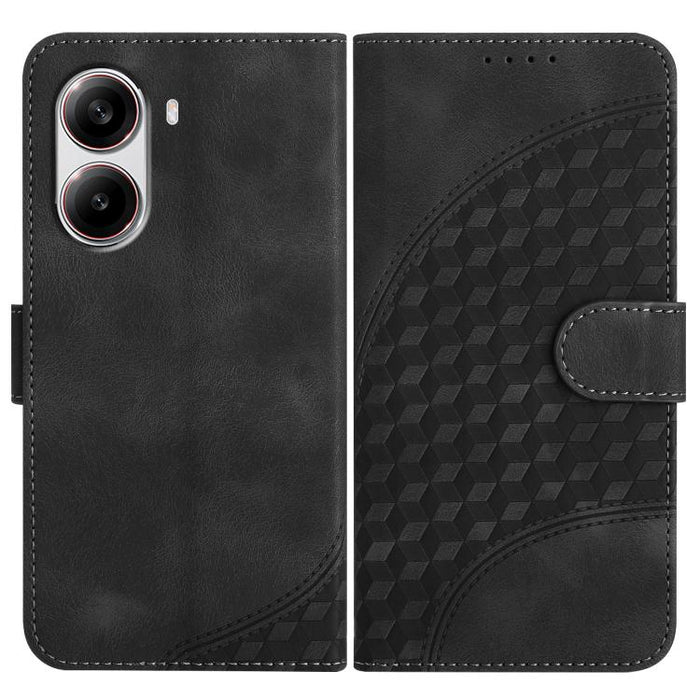 YX0060 Funda de cuero para teléfono con diseño de cabeza de elefante en relieve y cordón, For Redmi Note 14 4G 164.84mm, For Redmi Turbo 4 / Poco X7 Pro, For Redmi Note 14 Pro 4G, For Redmi Note 14 4G 163.25mm, For Redmi Note 14 5G                     ...
