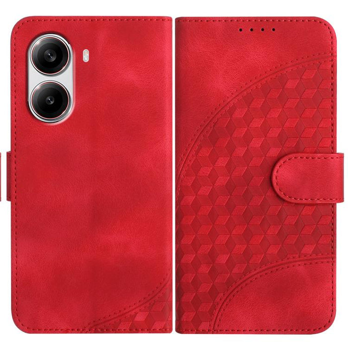 YX0060 Funda de cuero para teléfono con diseño de cabeza de elefante en relieve y cordón, For Redmi Note 14 4G 164.84mm, For Redmi Turbo 4 / Poco X7 Pro, For Redmi Note 14 Pro 4G, For Redmi Note 14 4G 163.25mm, For Redmi Note 14 5G                     ...