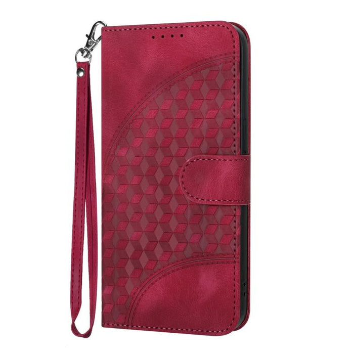 YX0060 Funda de cuero para teléfono con diseño de cabeza de elefante en relieve y cordón, For Redmi Note 14 4G 164.84mm, For Redmi Turbo 4 / Poco X7 Pro, For Redmi Note 14 Pro 4G, For Redmi Note 14 4G 163.25mm, For Redmi Note 14 5G                     ...