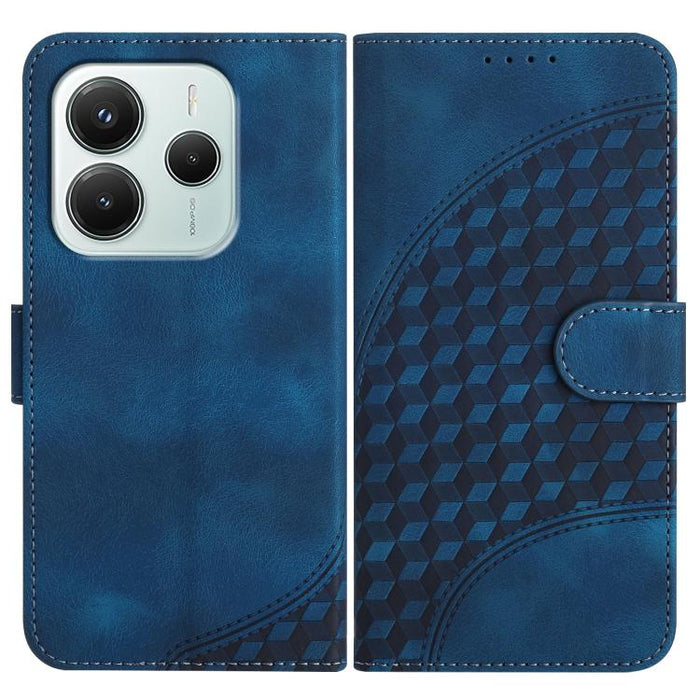 YX0060 Funda de cuero para teléfono con diseño de cabeza de elefante en relieve y cordón, For Redmi Note 14 4G 164.84mm, For Redmi Turbo 4 / Poco X7 Pro, For Redmi Note 14 Pro 4G, For Redmi Note 14 4G 163.25mm, For Redmi Note 14 5G                     ...