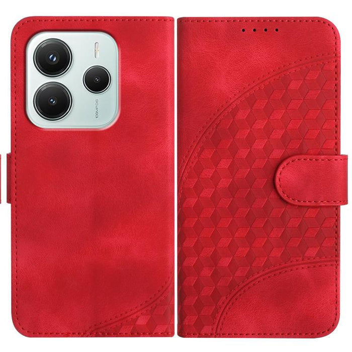 YX0060 Funda de cuero para teléfono con diseño de cabeza de elefante en relieve y cordón, For Redmi Note 14 4G 164.84mm, For Redmi Turbo 4 / Poco X7 Pro, For Redmi Note 14 Pro 4G, For Redmi Note 14 4G 163.25mm, For Redmi Note 14 5G                     ...