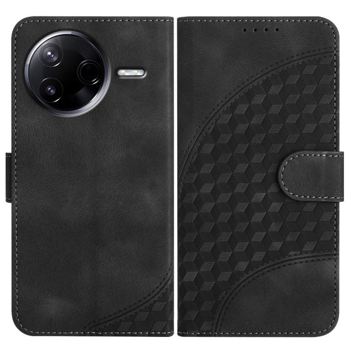 YX0060 Funda de cuero para teléfono con diseño de cabeza de elefante en relieve y cordón, For Redmi A7 Pro 171mm / Poco C85x 5G, For Redmi Turbo 5 Max / Poco X8 Pro Max, For Redmi Turbo 5 5G / Poco X8 Pro 5G, For Redmi Note 15 4G / 5G 164mm / Poco M8 5...