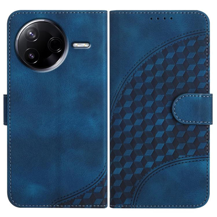 YX0060 Funda de cuero para teléfono con diseño de cabeza de elefante en relieve y cordón, For Redmi A7 Pro 171mm / Poco C85x 5G, For Redmi Turbo 5 Max / Poco X8 Pro Max, For Redmi Turbo 5 5G / Poco X8 Pro 5G, For Redmi Note 15 4G / 5G 164mm / Poco M8 5...