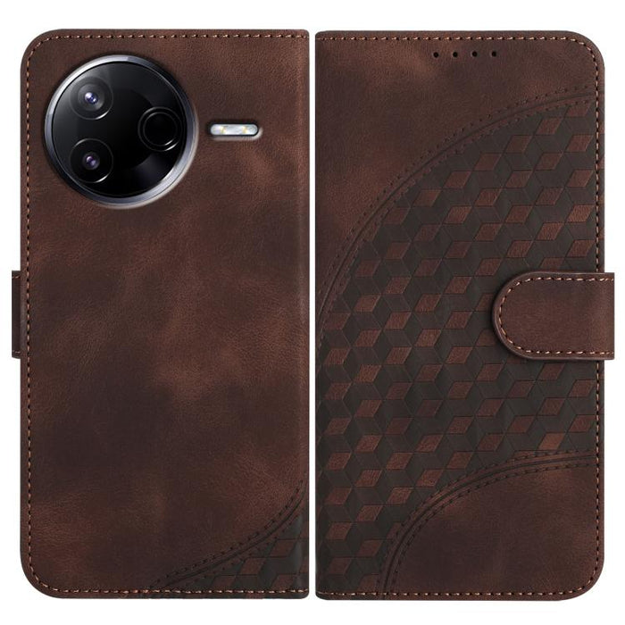 YX0060 Funda de cuero para teléfono con diseño de cabeza de elefante en relieve y cordón, For Redmi A7 Pro 171mm / Poco C85x 5G, For Redmi Turbo 5 Max / Poco X8 Pro Max, For Redmi Turbo 5 5G / Poco X8 Pro 5G, For Redmi Note 15 4G / 5G 164mm / Poco M8 5...