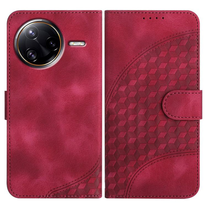 YX0060 Funda de cuero para teléfono con diseño de cabeza de elefante en relieve y cordón, For Redmi A7 Pro 171mm / Poco C85x 5G, For Redmi Turbo 5 Max / Poco X8 Pro Max, For Redmi Turbo 5 5G / Poco X8 Pro 5G, For Redmi Note 15 4G / 5G 164mm / Poco M8 5...
