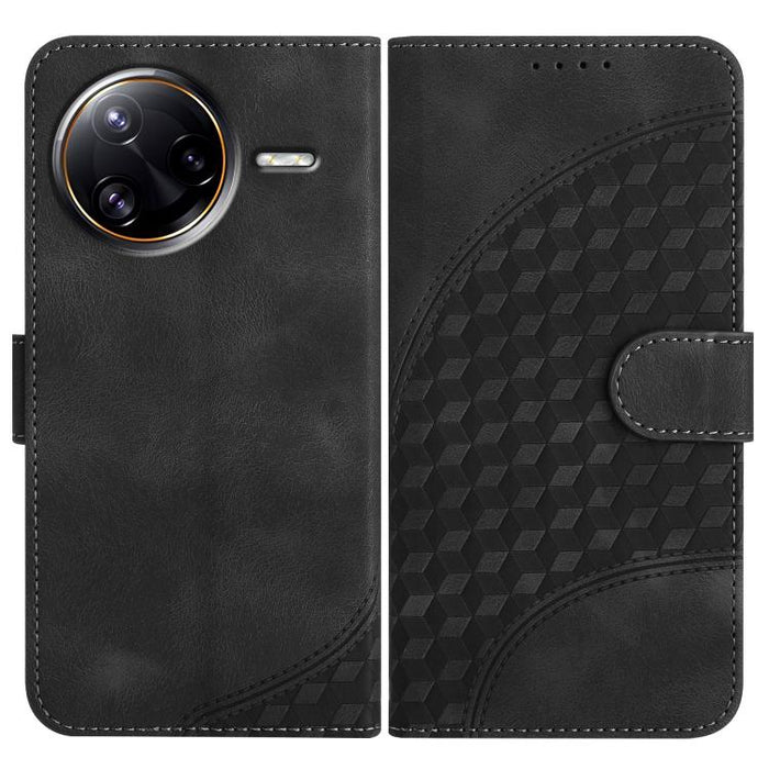 YX0060 Funda de cuero para teléfono con diseño de cabeza de elefante en relieve y cordón, For Redmi A7 Pro 171mm / Poco C85x 5G, For Redmi Turbo 5 Max / Poco X8 Pro Max, For Redmi Turbo 5 5G / Poco X8 Pro 5G, For Redmi Note 15 4G / 5G 164mm / Poco M8 5...
