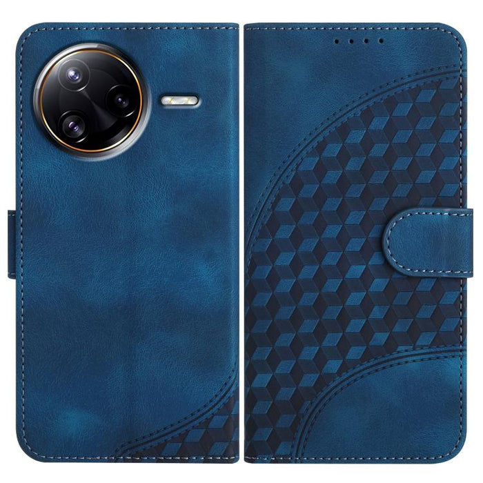 YX0060 Funda de cuero para teléfono con diseño de cabeza de elefante en relieve y cordón, For Redmi A7 Pro 171mm / Poco C85x 5G, For Redmi Turbo 5 Max / Poco X8 Pro Max, For Redmi Turbo 5 5G / Poco X8 Pro 5G, For Redmi Note 15 4G / 5G 164mm / Poco M8 5...