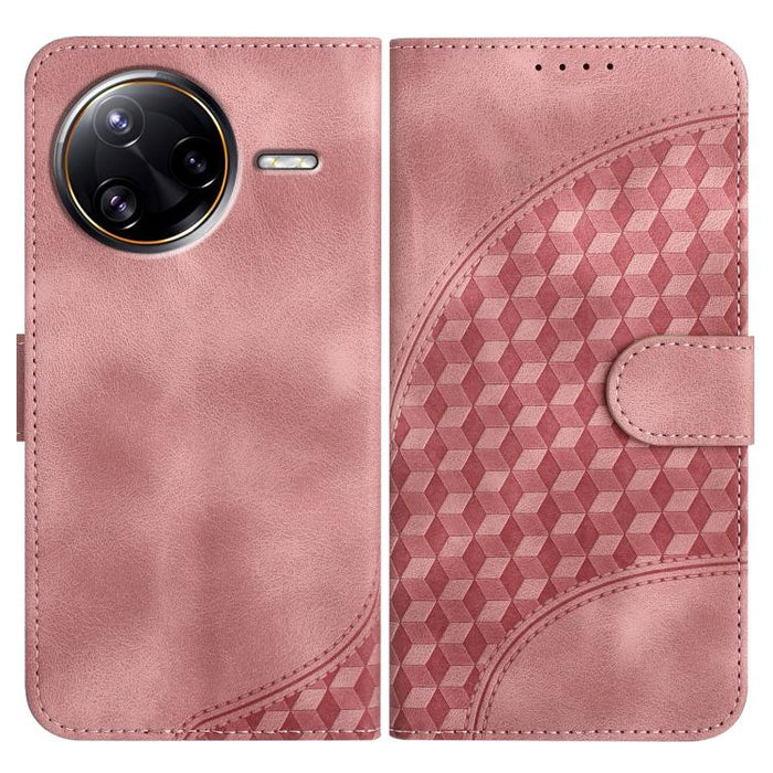 YX0060 Funda de cuero para teléfono con diseño de cabeza de elefante en relieve y cordón, For Redmi A7 Pro 171mm / Poco C85x 5G, For Redmi Turbo 5 Max / Poco X8 Pro Max, For Redmi Turbo 5 5G / Poco X8 Pro 5G, For Redmi Note 15 4G / 5G 164mm / Poco M8 5...