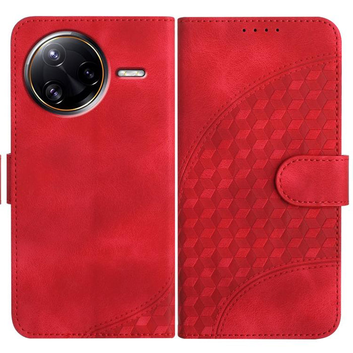 YX0060 Funda de cuero para teléfono con diseño de cabeza de elefante en relieve y cordón, For Redmi A7 Pro 171mm / Poco C85x 5G, For Redmi Turbo 5 Max / Poco X8 Pro Max, For Redmi Turbo 5 5G / Poco X8 Pro 5G, For Redmi Note 15 4G / 5G 164mm / Poco M8 5...