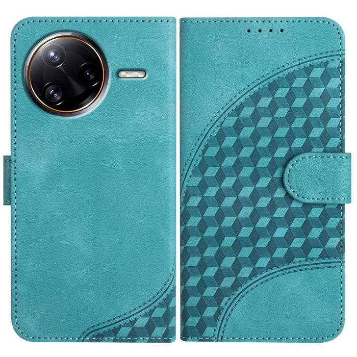 YX0060 Funda de cuero para teléfono con diseño de cabeza de elefante en relieve y cordón, For Redmi A7 Pro 171mm / Poco C85x 5G, For Redmi Turbo 5 Max / Poco X8 Pro Max, For Redmi Turbo 5 5G / Poco X8 Pro 5G, For Redmi Note 15 4G / 5G 164mm / Poco M8 5...