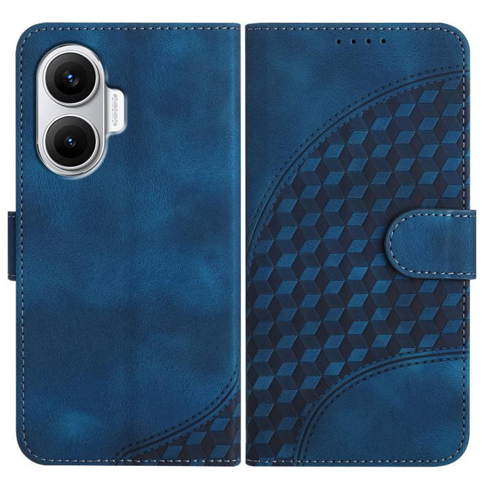 YX0060 Funda de cuero para teléfono con diseño de cabeza de elefante en relieve y cordón, For Redmi A7 Pro 171mm / Poco C85x 5G, For Redmi Turbo 5 Max / Poco X8 Pro Max, For Redmi Turbo 5 5G / Poco X8 Pro 5G, For Redmi Note 15 4G / 5G 164mm / Poco M8 5...