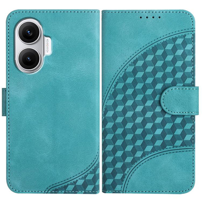 YX0060 Funda de cuero para teléfono con diseño de cabeza de elefante en relieve y cordón, For Redmi A7 Pro 171mm / Poco C85x 5G, For Redmi Turbo 5 Max / Poco X8 Pro Max, For Redmi Turbo 5 5G / Poco X8 Pro 5G, For Redmi Note 15 4G / 5G 164mm / Poco M8 5...