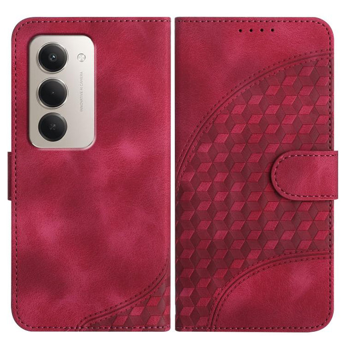 YX0060 Funda de cuero para teléfono con diseño de cabeza de elefante en relieve y cordón, For Redmi A7 Pro 171mm / Poco C85x 5G, For Redmi Turbo 5 Max / Poco X8 Pro Max, For Redmi Turbo 5 5G / Poco X8 Pro 5G, For Redmi Note 15 4G / 5G 164mm / Poco M8 5...