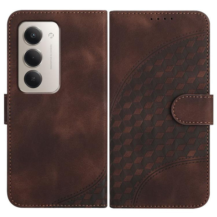 YX0060 Funda de cuero para teléfono con diseño de cabeza de elefante en relieve y cordón, For Redmi A7 Pro 171mm / Poco C85x 5G, For Redmi Turbo 5 Max / Poco X8 Pro Max, For Redmi Turbo 5 5G / Poco X8 Pro 5G, For Redmi Note 15 4G / 5G 164mm / Poco M8 5...