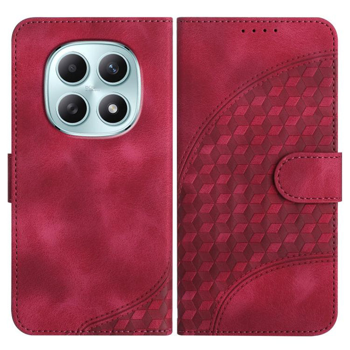 YX0060 Funda de cuero para teléfono con diseño de cabeza de elefante en relieve y cordón, For Redmi A7 Pro 171mm / Poco C85x 5G, For Redmi Turbo 5 Max / Poco X8 Pro Max, For Redmi Turbo 5 5G / Poco X8 Pro 5G, For Redmi Note 15 4G / 5G 164mm / Poco M8 5...