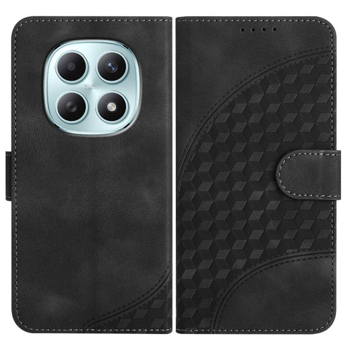 YX0060 Funda de cuero para teléfono con diseño de cabeza de elefante en relieve y cordón, For Redmi A7 Pro 171mm / Poco C85x 5G, For Redmi Turbo 5 Max / Poco X8 Pro Max, For Redmi Turbo 5 5G / Poco X8 Pro 5G, For Redmi Note 15 4G / 5G 164mm / Poco M8 5...
