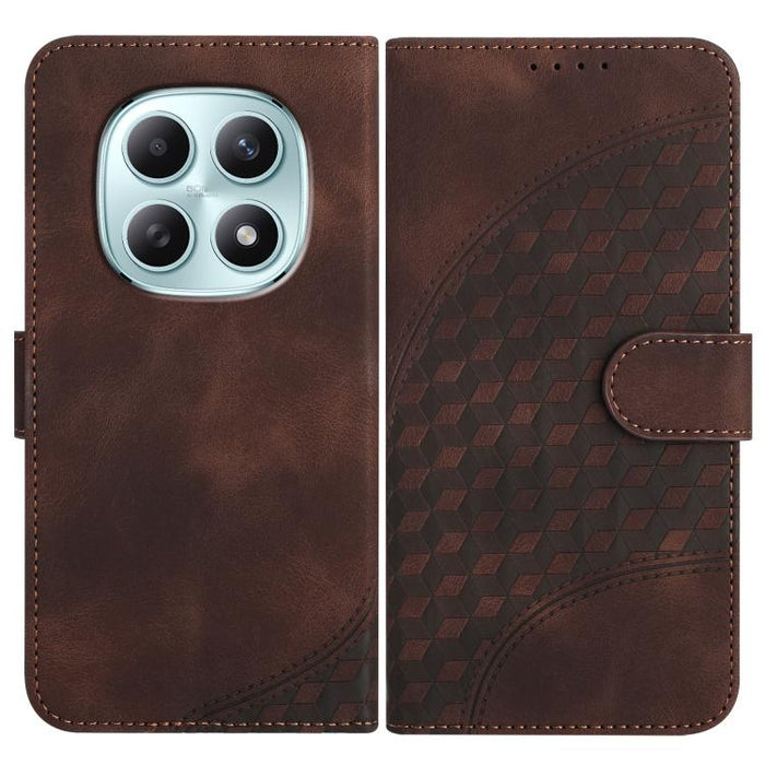 YX0060 Funda de cuero para teléfono con diseño de cabeza de elefante en relieve y cordón, For Redmi A7 Pro 171mm / Poco C85x 5G, For Redmi Turbo 5 Max / Poco X8 Pro Max, For Redmi Turbo 5 5G / Poco X8 Pro 5G, For Redmi Note 15 4G / 5G 164mm / Poco M8 5...