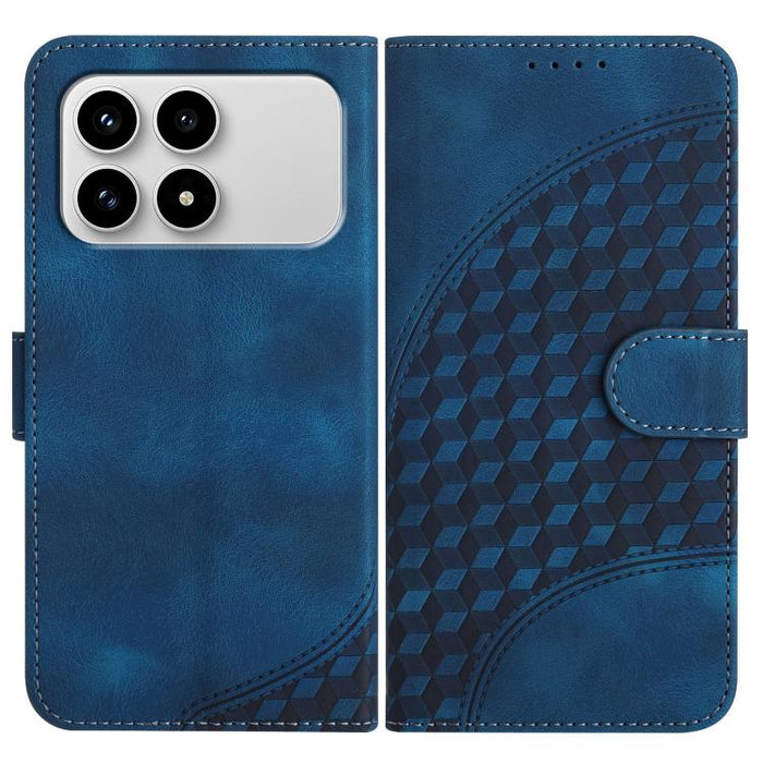 YX0060 Funda de cuero para teléfono con diseño de cabeza de elefante en relieve y cordón, For Redmi A7 Pro 171mm / Poco C85x 5G, For Redmi Turbo 5 Max / Poco X8 Pro Max, For Redmi Turbo 5 5G / Poco X8 Pro 5G, For Redmi Note 15 4G / 5G 164mm / Poco M8 5...