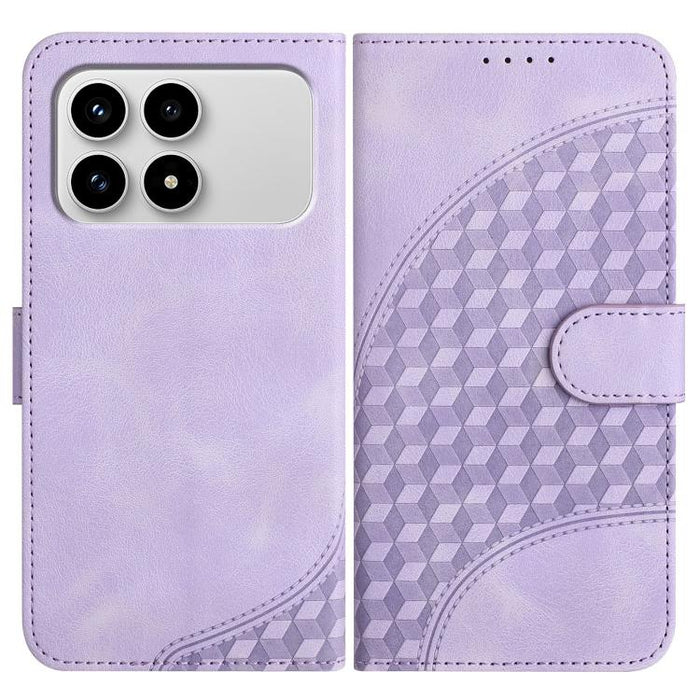 YX0060 Funda de cuero para teléfono con diseño de cabeza de elefante en relieve y cordón, For Redmi A7 Pro 171mm / Poco C85x 5G, For Redmi Turbo 5 Max / Poco X8 Pro Max, For Redmi Turbo 5 5G / Poco X8 Pro 5G, For Redmi Note 15 4G / 5G 164mm / Poco M8 5...