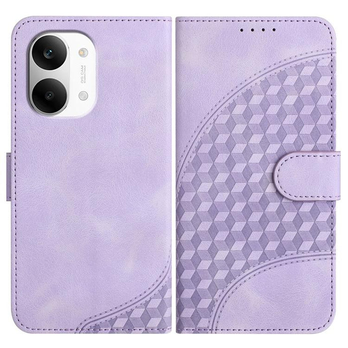 YX0060 Funda de cuero para teléfono con diseño de cabeza de elefante en relieve y cordón, For Redmi A7 Pro 171mm / Poco C85x 5G, For Redmi Turbo 5 Max / Poco X8 Pro Max, For Redmi Turbo 5 5G / Poco X8 Pro 5G, For Redmi Note 15 4G / 5G 164mm / Poco M8 5...