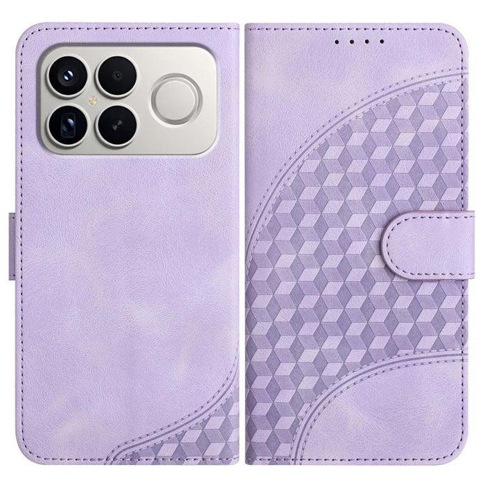 YX0060 Funda de cuero para teléfono con diseño de cabeza de elefante en relieve y cordón, For Redmi A7 Pro 171mm / Poco C85x 5G, For Redmi Turbo 5 Max / Poco X8 Pro Max, For Redmi Turbo 5 5G / Poco X8 Pro 5G, For Redmi Note 15 4G / 5G 164mm / Poco M8 5...