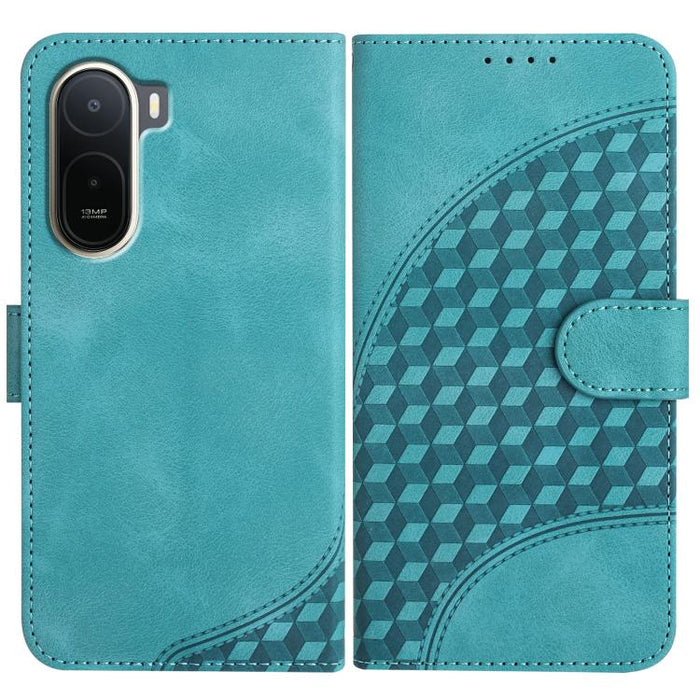 YX0060 Funda de cuero para teléfono con diseño de cabeza de elefante en relieve y cordón, For Redmi A7 Pro 171mm / Poco C85x 5G, For Redmi Turbo 5 Max / Poco X8 Pro Max, For Redmi Turbo 5 5G / Poco X8 Pro 5G, For Redmi Note 15 4G / 5G 164mm / Poco M8 5...