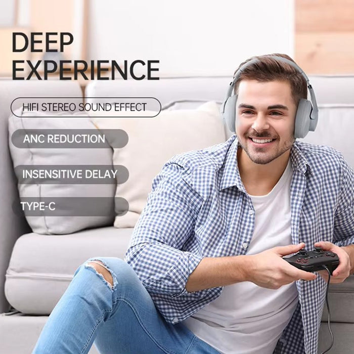 BT048 ANC Auriculares inalámbricos Bluetooth 5.3 con reducción de ruido