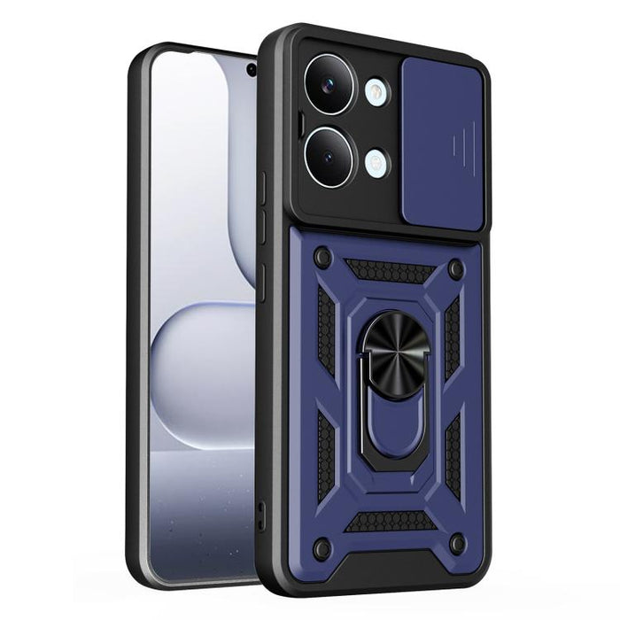 Caja híbrida del teléfono de la PC del diseño TPU de la cubierta de la cámara deslizante, For Xiaomi 17T Pro 5G, For Xiaomi 17T 5G, For Xiaomi Poco X8 Pro Max 5G, For Xiaomi Poco X8 Pro 5G, For Xiaomi 17 Ultra, For Xiaomi 17 Pro Max                    ...