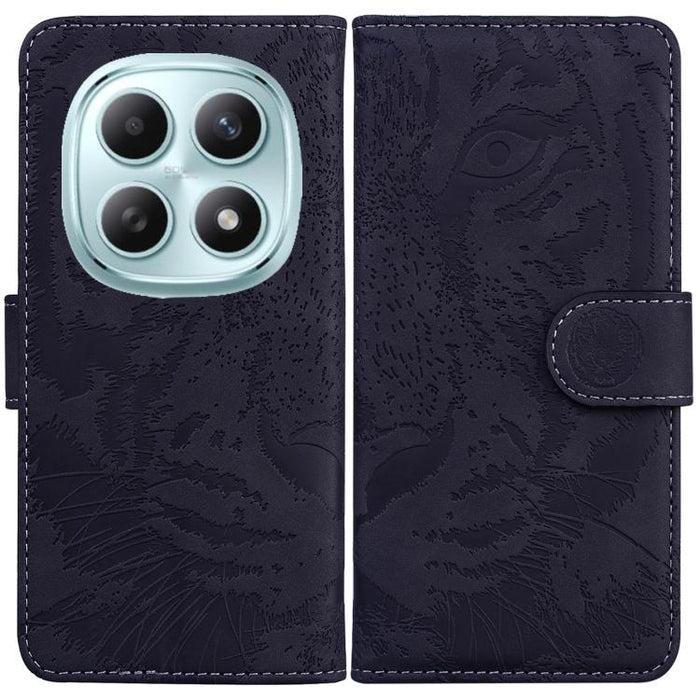 Funda de cuero con tapa para teléfono con estampado de tigre en relieve, For Redmi A7 Pro 4G / 5G 171mm / Poco C85x 5G, For Redmi Turbo 5 Max 5G / Poco X8 Pro Max 5G, For Redmi Turbo 5 5G / Poco X8 Pro 5G                                                ...
