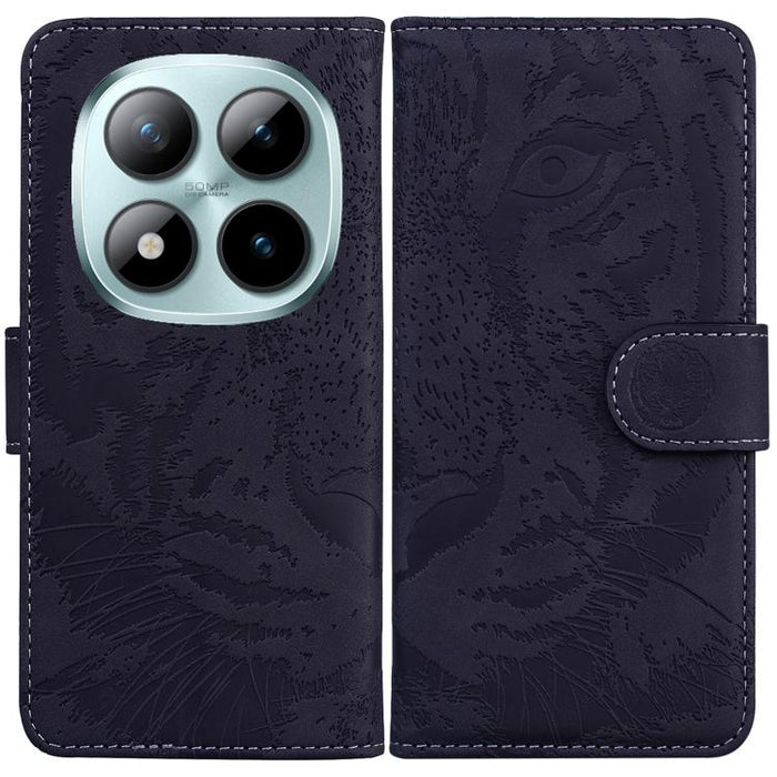 Funda de cuero con tapa para teléfono con estampado de tigre en relieve, For Redmi A7 Pro 4G / 5G 171mm / Poco C85x 5G, For Redmi Turbo 5 Max 5G / Poco X8 Pro Max 5G, For Redmi Turbo 5 5G / Poco X8 Pro 5G                                                ...