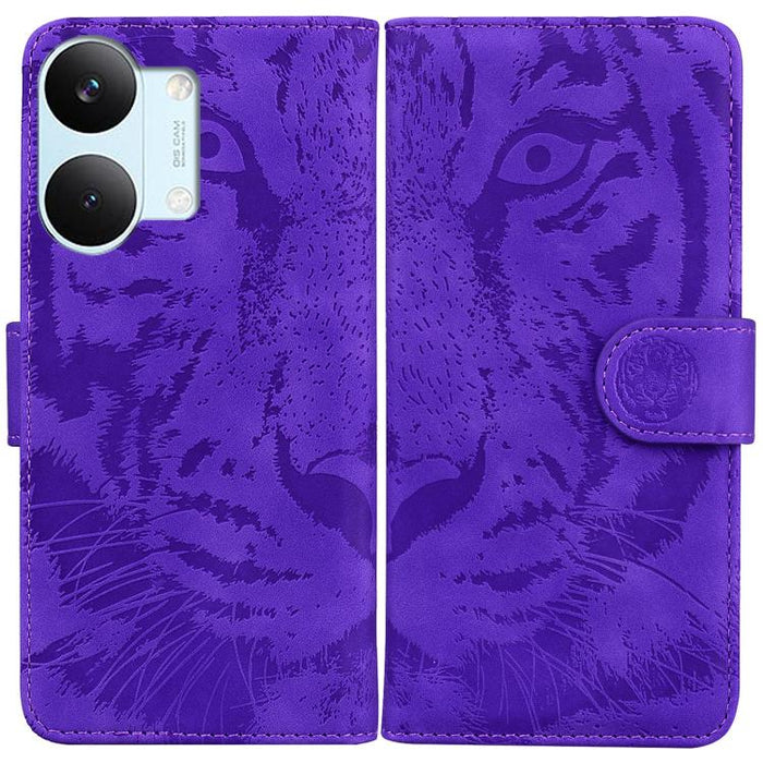 Funda de cuero con tapa para teléfono con estampado de tigre en relieve, For Redmi A7 Pro 4G / 5G 171mm / Poco C85x 5G, For Redmi Turbo 5 Max 5G / Poco X8 Pro Max 5G, For Redmi Turbo 5 5G / Poco X8 Pro 5G                                                ...