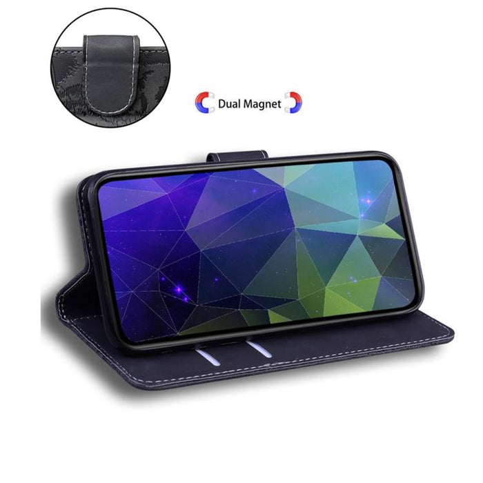 Funda de cuero con tapa para teléfono con estampado de tigre en relieve, For Redmi A7 Pro 4G / 5G 171mm / Poco C85x 5G, For Redmi Turbo 5 Max 5G / Poco X8 Pro Max 5G, For Redmi Turbo 5 5G / Poco X8 Pro 5G                                                ...